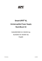 Uživatelské příručky APC SMART-UPS SUA3000